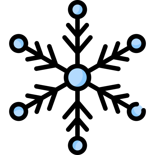 copo de nieve icono gratis