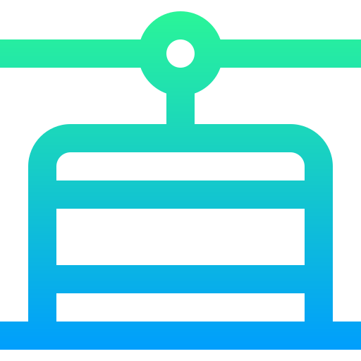 télésiège Icône gratuit télésiège Icône gratuit