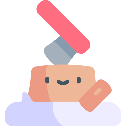 Wood Kawaii Flat icon