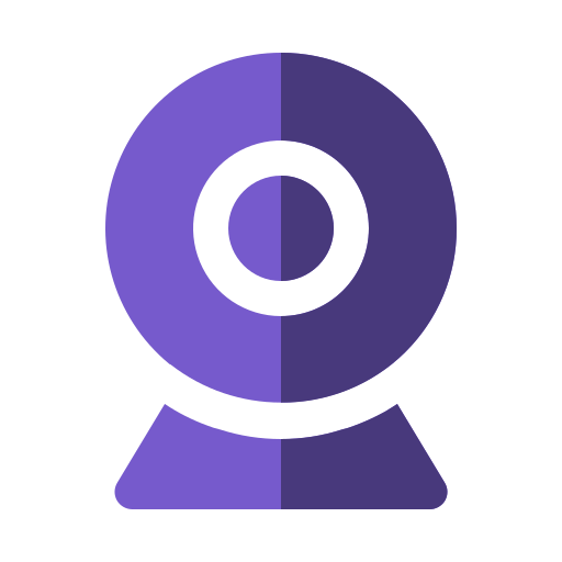 cámara web icono gratis