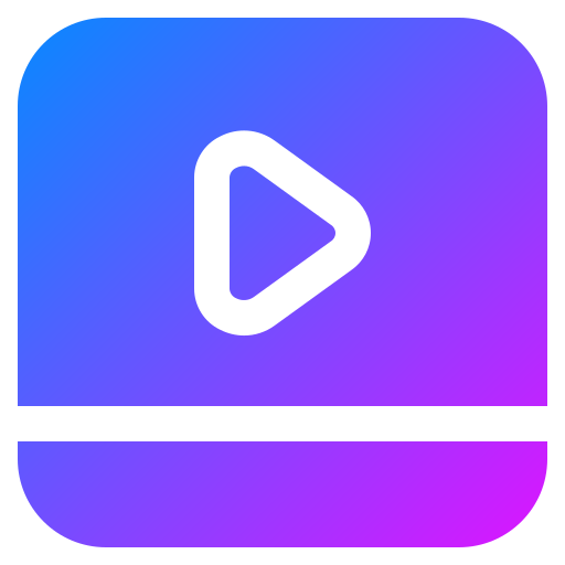 Play Generic Flat Gradient icon