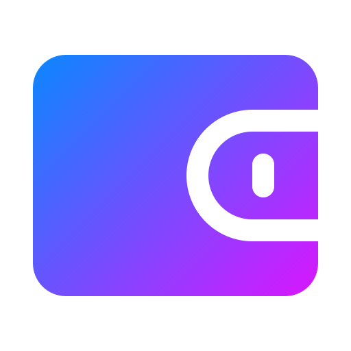 Wallet Generic Flat Gradient icon