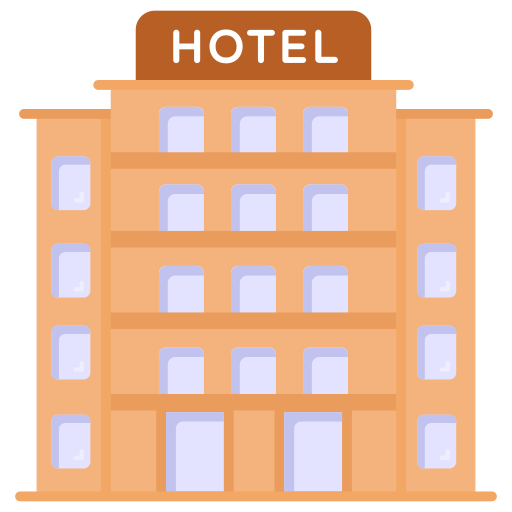 Hotel Generic Flat icon