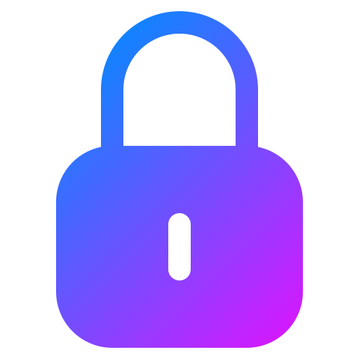 Padlock Generic Flat Gradient icon