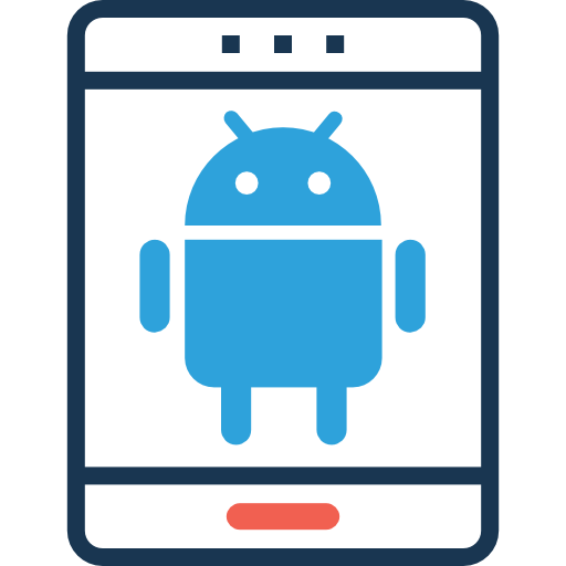 android icon blue
