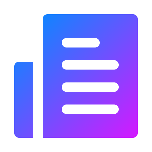 Document Generic Flat Gradient Icon