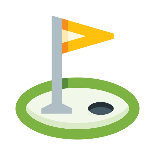 Golf field Generic Flat icon