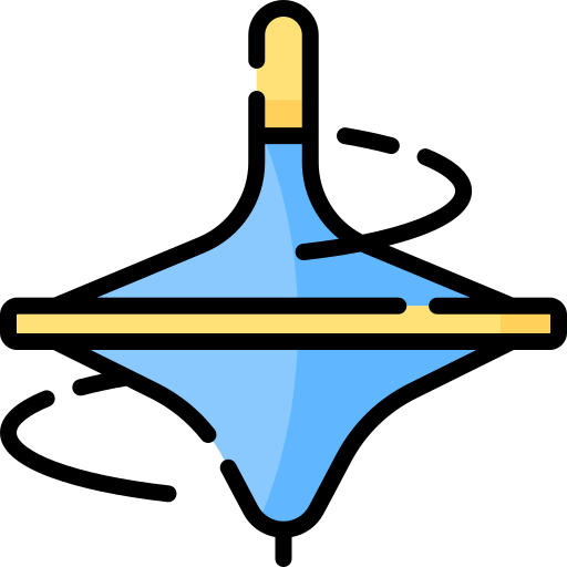 Spinning top free icon Spinning top free icon
