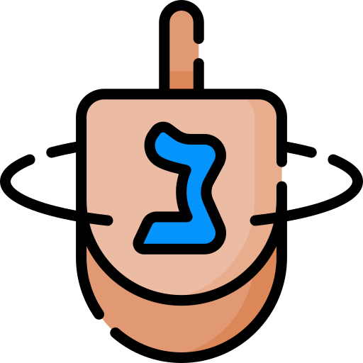 dreidel icono gratis