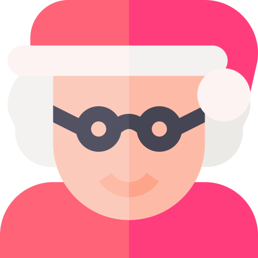 señora claus icono gratis