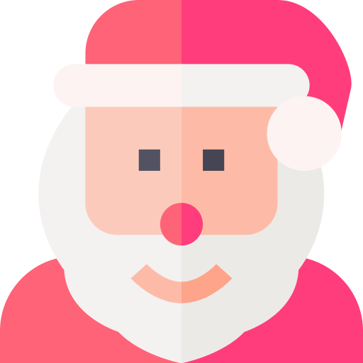 papá noel icono gratis