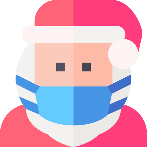 papá noel icono gratis