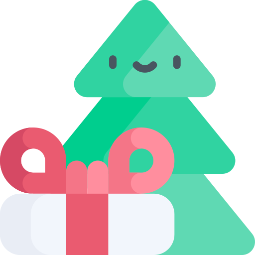 árbol de navidad icono gratis