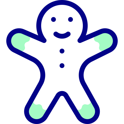 boneco de gengibre grátis ícone boneco de gengibre grátis ícone