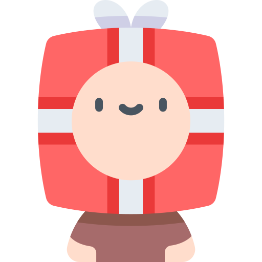 Gift free icon