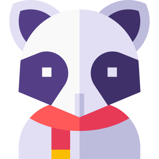 mapache icono gratis