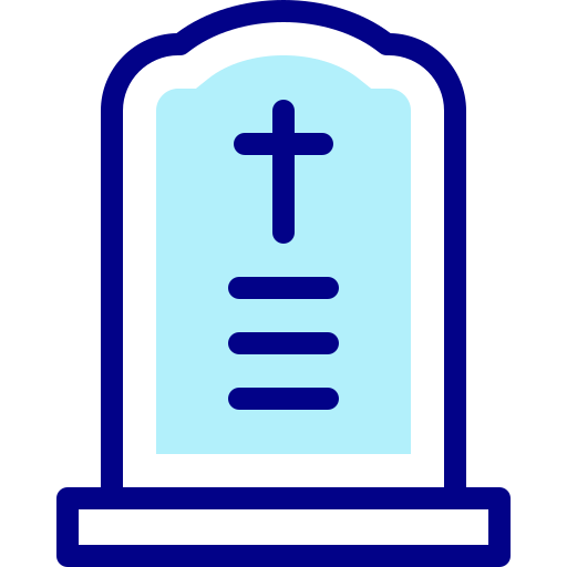 lápida sepulcral icono gratis