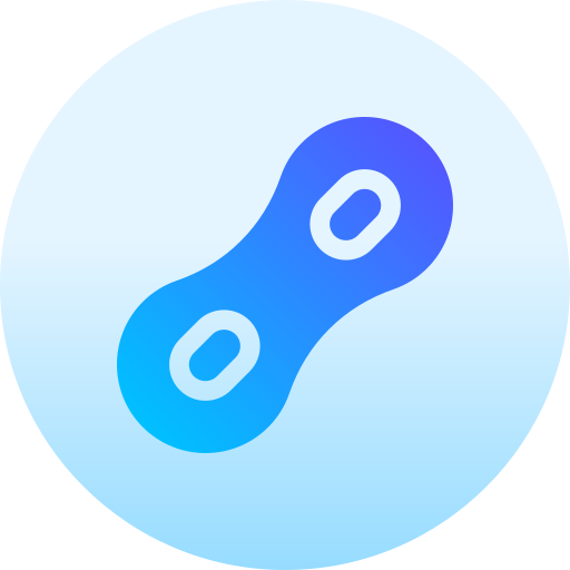 Snowboard Basic Gradient Circular Icon