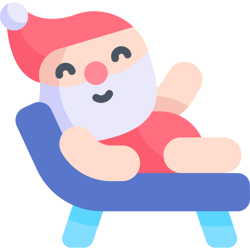 papá noel icono gratis