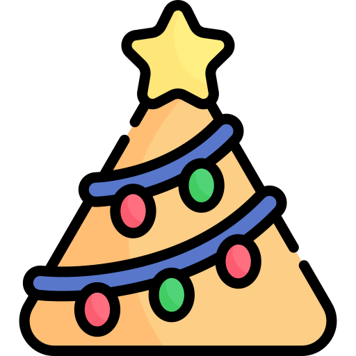 árbol de navidad icono gratis