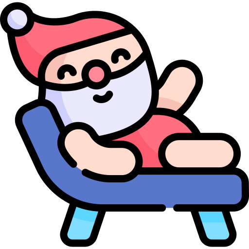 papá noel icono gratis