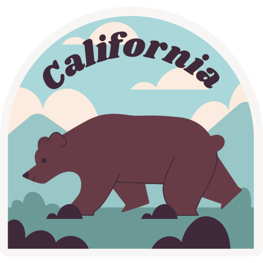 california gratis sticker