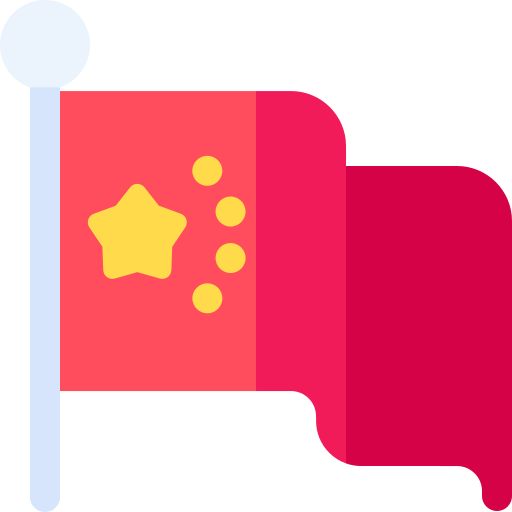 bandera china icono gratis