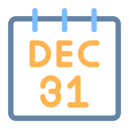 December Generic Outline Color icon