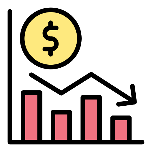 Losses Generic Outline Color icon