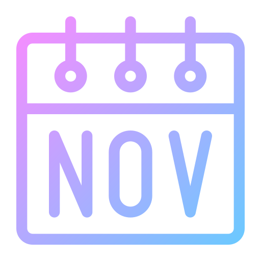 noviembre icono gratis