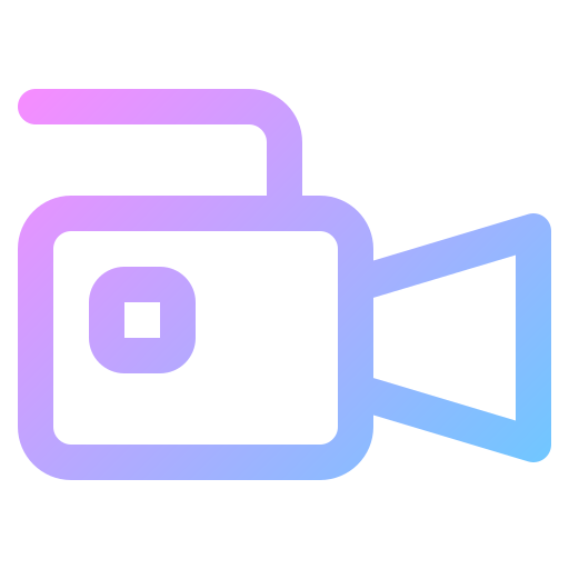 camara de video icono gratis