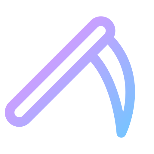 guadaña icono gratis