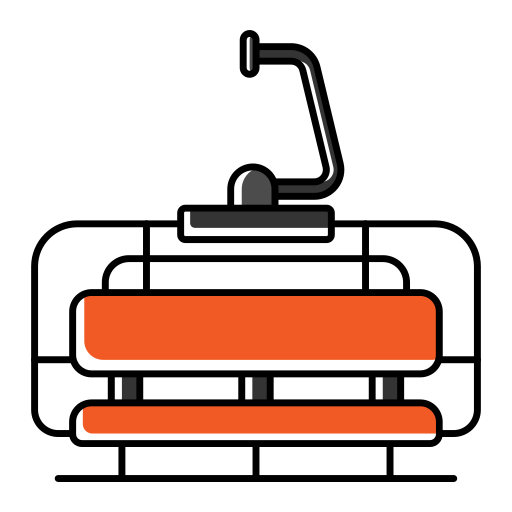télésiège Icône gratuit télésiège Icône gratuit
