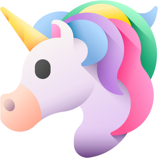 Premium Vector  Super cute unicorn animal kawii