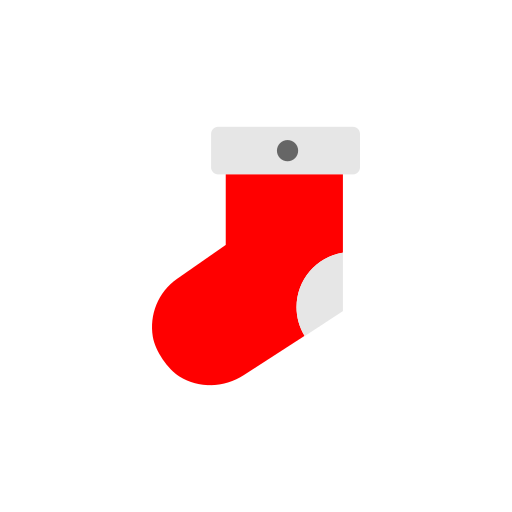 meia de natal grátis ícone meia de natal grátis ícone