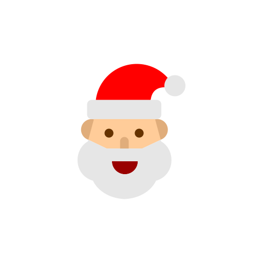 papá noel icono gratis