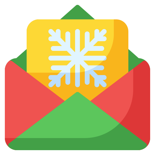 tarjeta de navidad icono gratis