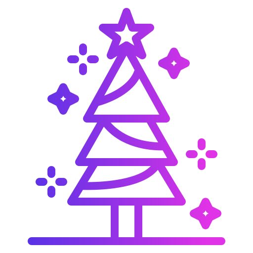 árbol de navidad icono gratis