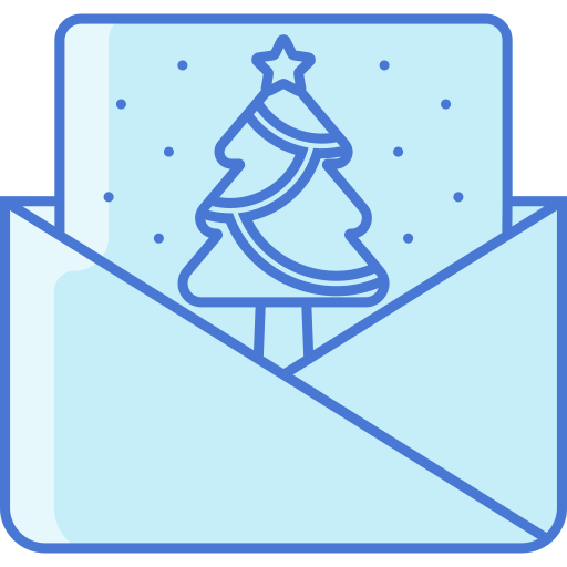 tarjeta de navidad icono gratis