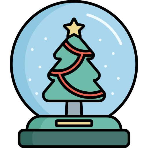 Snow globe Generic Outline Color icon