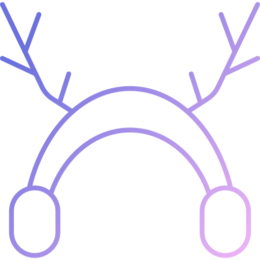 cuernos de reno icono gratis