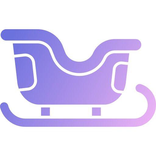 Sleigh Generic Flat Gradient icon