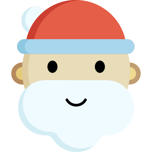 papá noel icono gratis