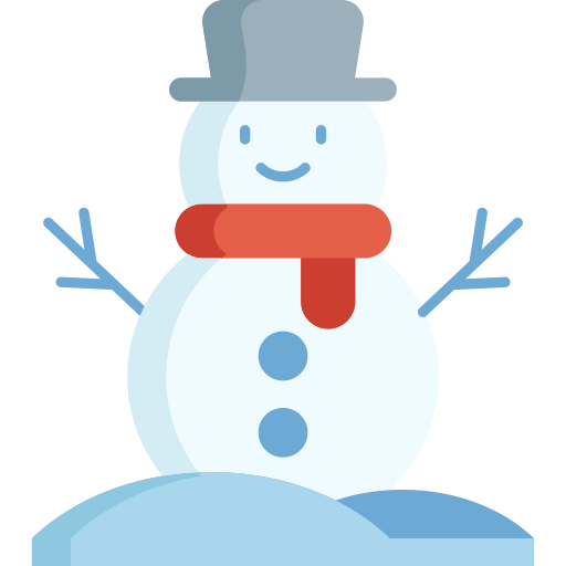 Snowman Generic Flat icon