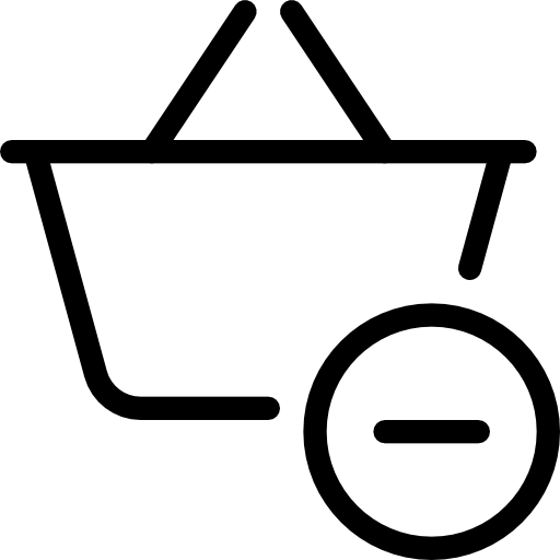 cesta de la compra icono gratis