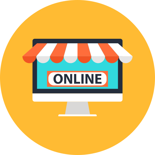 tienda online icono gratis