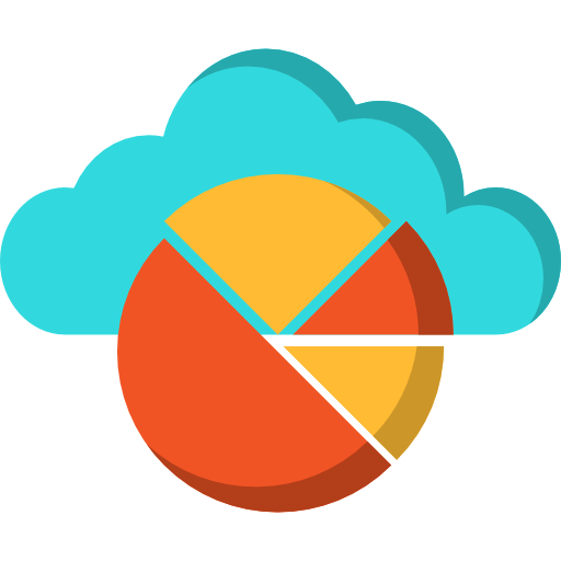 computación en la nube icono gratis