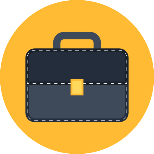 Briefcase Maxim Baltag Flat icon