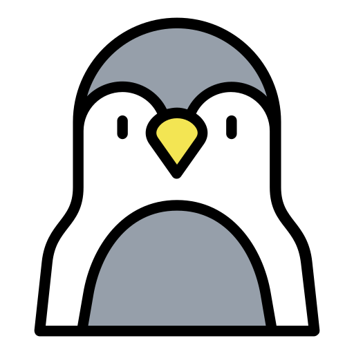 Penguin Generic Outline Color Icon