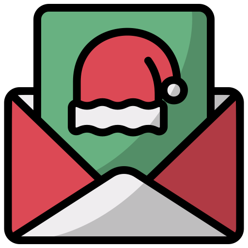 tarjeta de navidad icono gratis